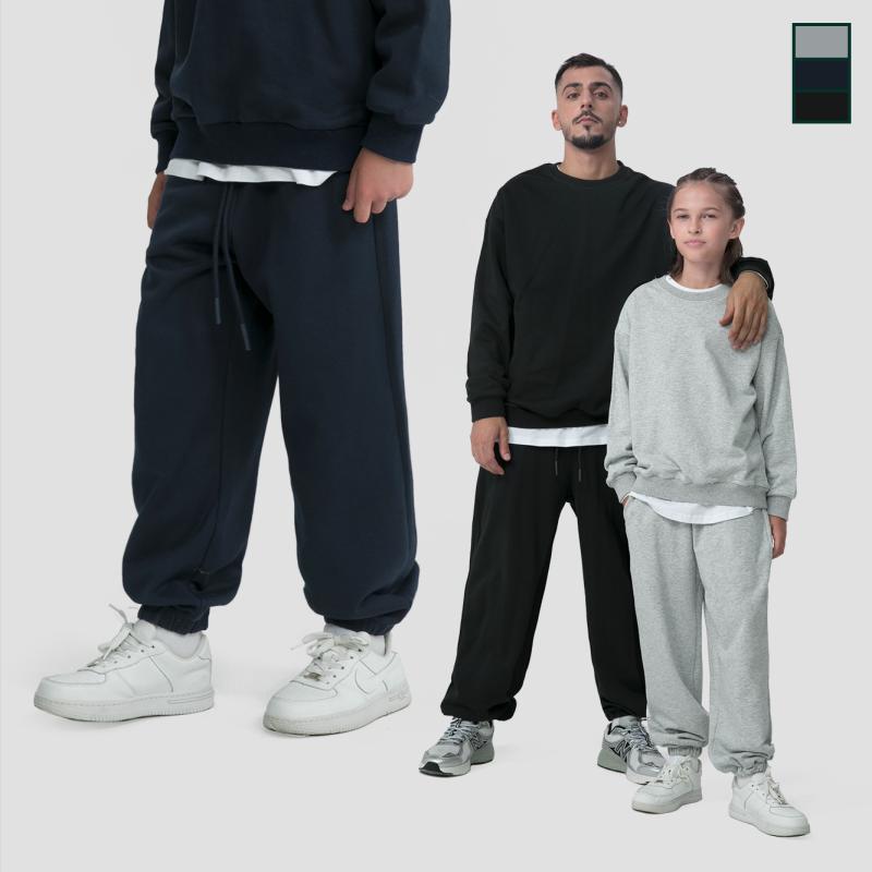 子供服 スウェットパンツ 中 বড় 童 紐付き ルーズ スポーツパンツ コットン 春秋 無地 120cm 130cm 14..