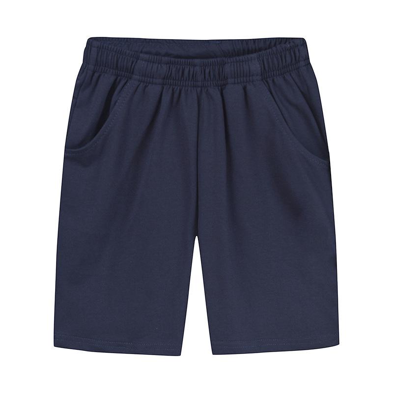 子供用パンツ スクールパンツ 五分丈 短パン 小学生 中学生 男女兼用 ゴムウエスト 綿 夏 普段使い 通..