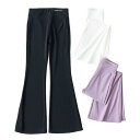 子供服 パンツ 女の子 夏用 ラッパズボン 薄手 高腰 UVカット レギンス 接触冷感 プリンセスタイル 黒 白 紫(x2)