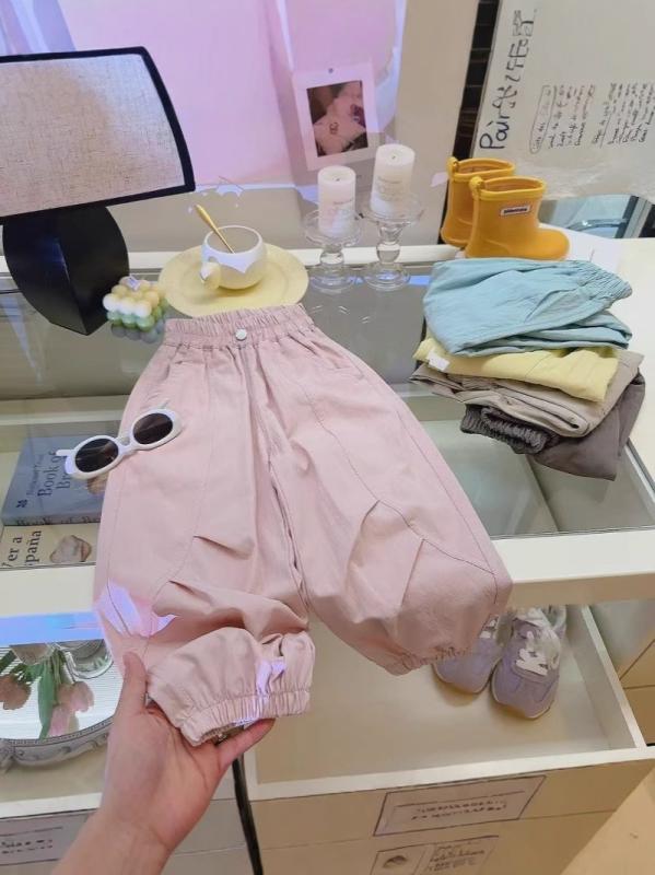 子供服 パンツ 中大童サイズ 春夏 ズボン 軽量 薄手 虫よけ 蚊 接触冷感 速乾性 日焼け防止 裾絞り ス..