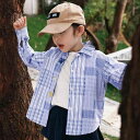 シャツ キッズ 女の子 長袖 チェック柄 トップス 薄手 綿 カジュアル 普段使い 100cm 110cm 120cm 130cm 140cm 150cm(x3...