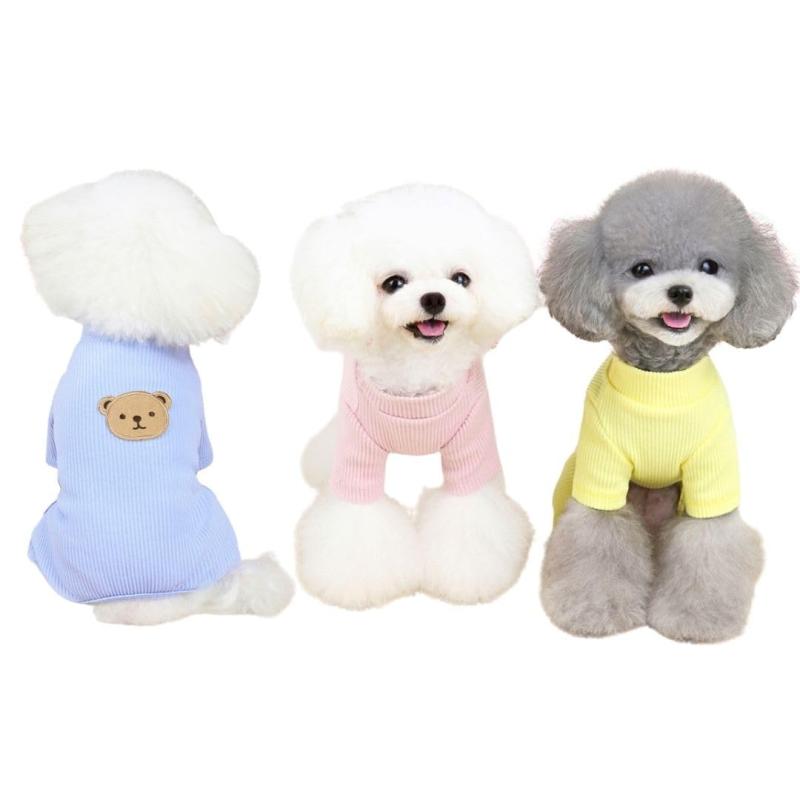 PetGround 犬 服 ロンパース 秋 冬 小型犬 中型犬 長袖 男の子 女の子 可愛い おしゃれ 虫除け 人気 防寒 つなぎ パジャマ 犬の服 猫