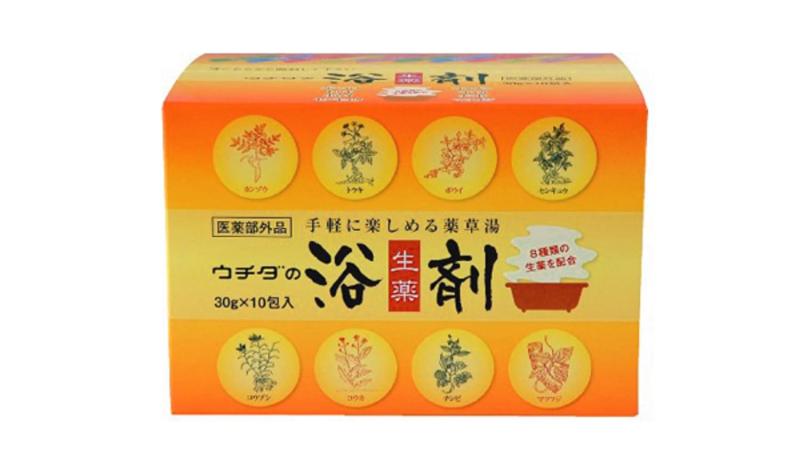 ウチダの浴剤 30g×10包入手軽に楽しめる薬草湯。