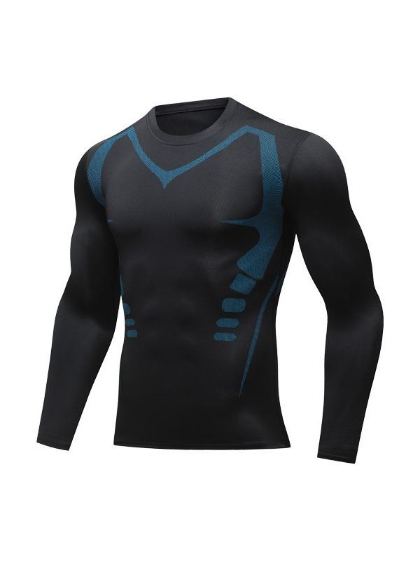 Tシャツ メンズ スポーツウェア ランニング トレーニングウェア 高弾力 吸汗速乾 インナーウェア 男性用 ベースレイヤー 運動 部屋着 普段使い 軽量 ポリエステル