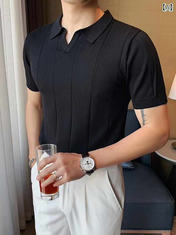・スタイル: 軽熟カジュアル・袖丈: 短袖・版型: 修身型・柄: 無地・特殊加工: ピース/スプライス・厚み: 普通・カラー展開: ブラック.ホワイト.グリーン.ブルー.イエロー.キャラメル・サイズ展開: M.L.XL.XXL.XXXL・適用シーン: カジュアル・スタイル詳細: アシンメトリー