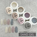 サンドジェル 砂ジェル 粒々質感ジェル コネクトジェル Connect Gel Sand Gel ネイル 砂 ジェル カラージェル 砂浜 海 夏