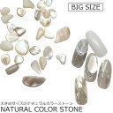 ビックサイズ ナチュラルカラーストーン 5g入り 天然石 天然シェル ストーン シェル ナチュラル ホワイト ベージュ 天然 ビックストーン 大きめ サイズ ニ...