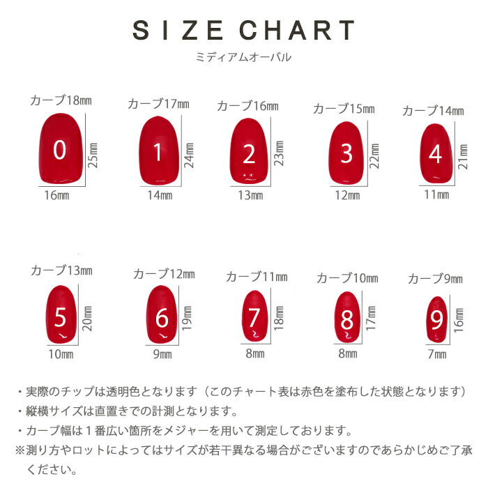 《大容量約600枚入り》クリア ネイル チップ【ミディアム オーバル】500枚 +100枚の 600枚 セット 透明 ネイルチップ 練習 サンプル サロン ジェルネイル 付け爪 練習用 ラウンド【メール便可】