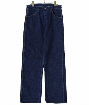 【送料無料】orSlow / オアスロウ : PAINTER PANTS ONE WASH : ペインター パンツ ワンウォッシュ デニムパンツ デニム メンズ ウォッシュ加工 ヴィンテージ風 日本製 スナップボタン ジップフライ ライトオンス オールシーズン ストレート 綿100% : 01-5120-81【STD】