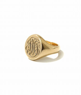 【送料無料】【ポイント10倍】VINTAGE / ヴィンテージ : VINTAGE TIFFANY SIGNET RING : ヴィンテージ ティファニー アクセサリー アンティーク ゴールド リング クリスマス クリスマスプレゼント : VT-TF-SIGNET-RING-76【VIN】