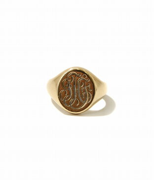 【送料無料】【ポイント10倍】VINTAGE / ヴィンテージ ： VINTAGE TIFFANY SIGNET RING ： ヴィンテージ ティファニー アクセサリー アンティーク ゴールド リング クリスマス クリスマスプレゼント ： VT-TF-SIGNET-RING-76【VIN】