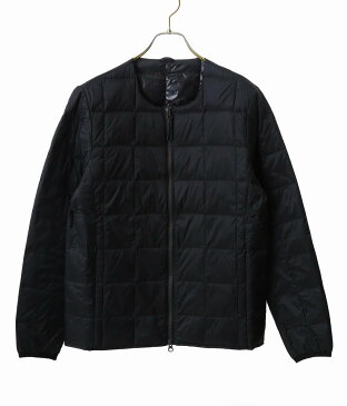 【送料無料】【ポイント10倍】TAION / タイオン ： CREW NECK W-ZIP DOWN JACKET MENS ： タイオン　ダウンジャケット　ダウン　アウター　ジャケット メンズ ： TAION-105 【AST】