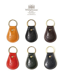 【5倍+送料無料!】Whitehouse Cox / ホワイトハウスコックス : BERI KEY FOB / 全6色 : キーフォブ キーホルダー レザー ギフト プレゼント ラッピング可能 メンズ レディース : s-0668【MUS】【ネコポス発送】