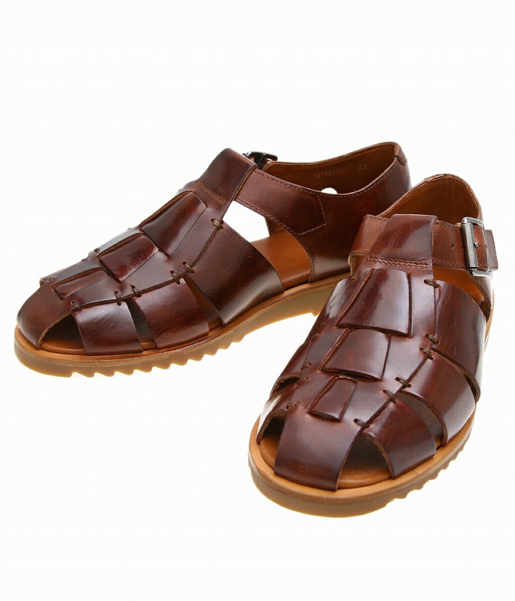 Paraboot / パラブーツ : PACIFIC-Cuir Lisse smooth-(Veg Marron) : パシフィック メンズ シューズ グルカサンダル : 123317 【MUS】のサムネイル