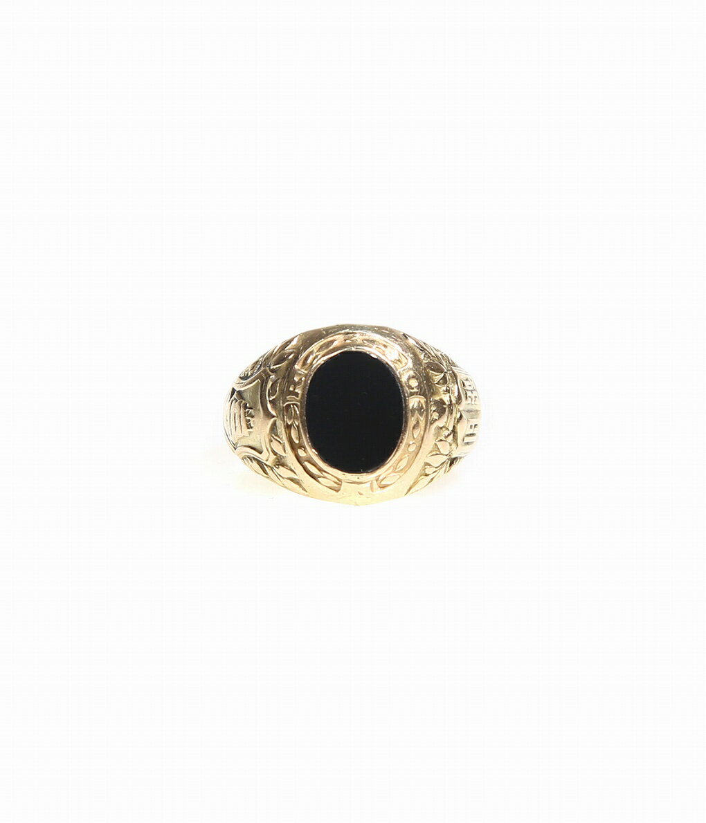 【送料無料】VINTAGE / ヴィンテージ : VINTAGE TIFFANY NEW ROCHELLE COLLEGE RING : ヴィンテージ ティファニー アクセサリー アンティーク ゴールド リング クリスマス クリスマスプレゼント : VT-TF-NEWRCH-RNG-65【VIN】