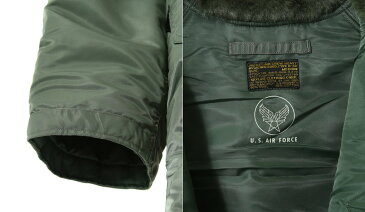 BUZZ RICKSON’S / バズリクソンズ : TYPE N-3B “SKYLINE CLOTHING CORP.” : N3B スカイライン クロージング コープ ミリタリー ダウン ジャケット アウター : BR14169 【STD】