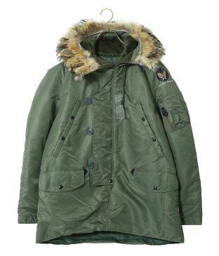 BUZZ RICKSON’S / バズリクソンズ : TYPE N-3B “SKYLINE CLOTHING CORP.” : N3B スカイライン クロージング コープ ミリタリー ダウン ジャケット アウター : BR14169 【STD】