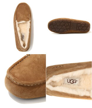 【送料無料!】UGG / アグ ： 【レディース】Ansley(アンスレー) / 全4色 ： ムートン ドライビングシューズ モカシン ： 3312【DEA】