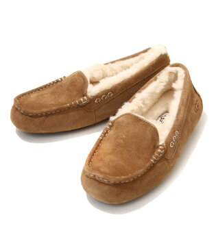 【送料無料!】UGG / アグ ： 【レディース】Ansley(アンスレー) / 全4色 ： ムートン ドライビングシューズ モカシン ： 3312【DEA】