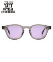 【送料無料】JULIUS TART OPTICAL / ジュリアスタートオプティカル : AR 44-22 - GREY CRYSTAL2 / PURPLE - : グレー クリスタル パープル メガネ 眼鏡サングラス カラーレンズ アイウェア メンズ : JTPL-001L-TP 【WIS】【COR】