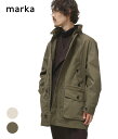 楽天ARKnetsmarka / マーカ : OUTDOORMAN JACKET - organic cotton weather cloth - / 全2色 : アウトドアマン ジャケット オーガニックコットンウェザークロス ハンティングジャケット アウトドア 耐久性 防風性 撥水性 オーバーサイズ : M23C-09BL01C【COR】