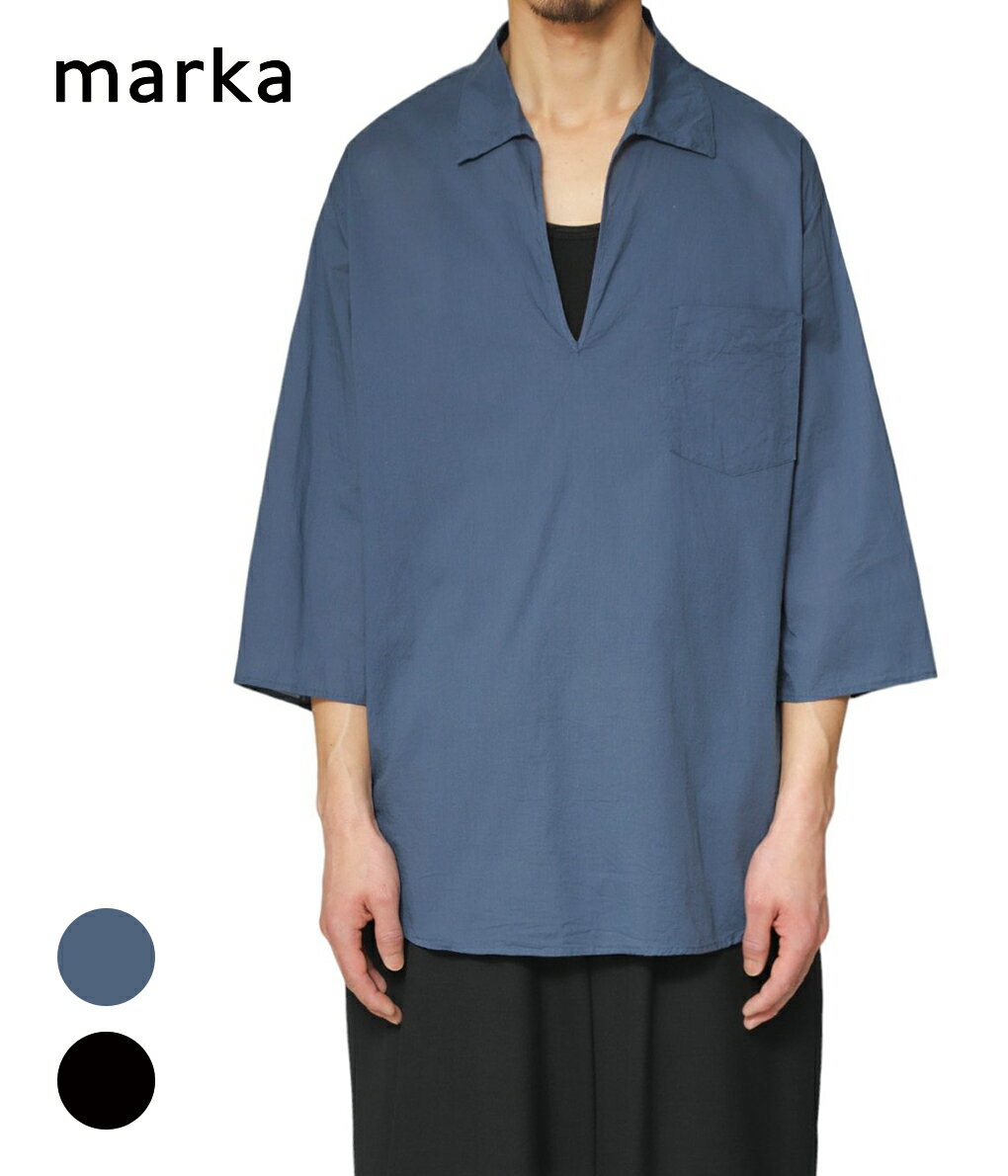 marka / }[J : SKIPPER SHIRT - ORGANIC COTTON LOAN - / S2F : XLbp[VcI[KjbNRbg[ vI[o[ XLbp[ VA[ I[o[TCY |Vc : M24A-10SH02ByCORzyWISEz