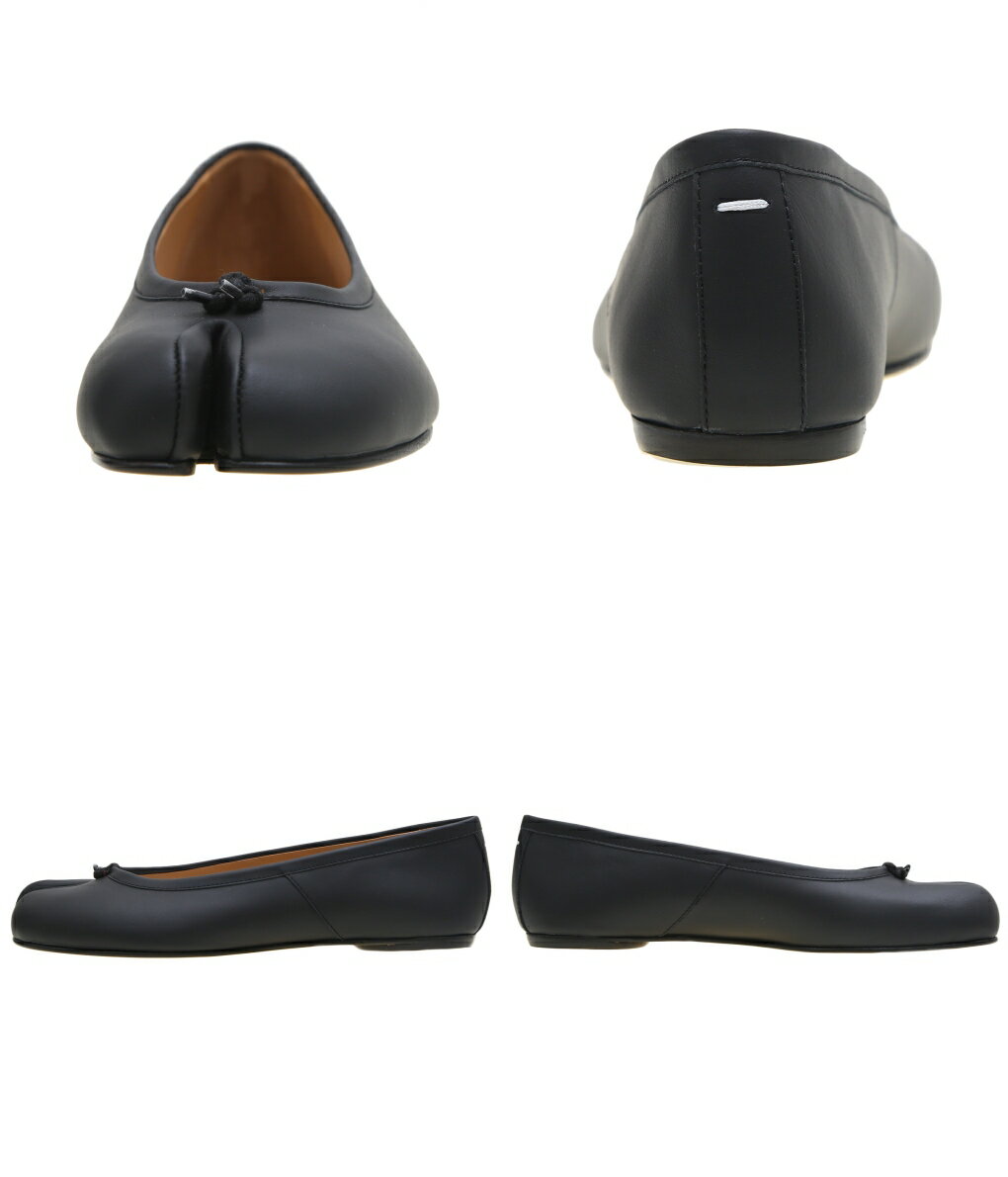 【送料無料】Maison Margiela / メゾン マルジェラ : 【レディース】TABI BALLET SHOES / サイズ22〜25cm : タビ バレエ シューズ パンプス ローヒール レザー 足袋 牛革 本革 靴 : S58WZ0042-PR516-T8013【ANN】