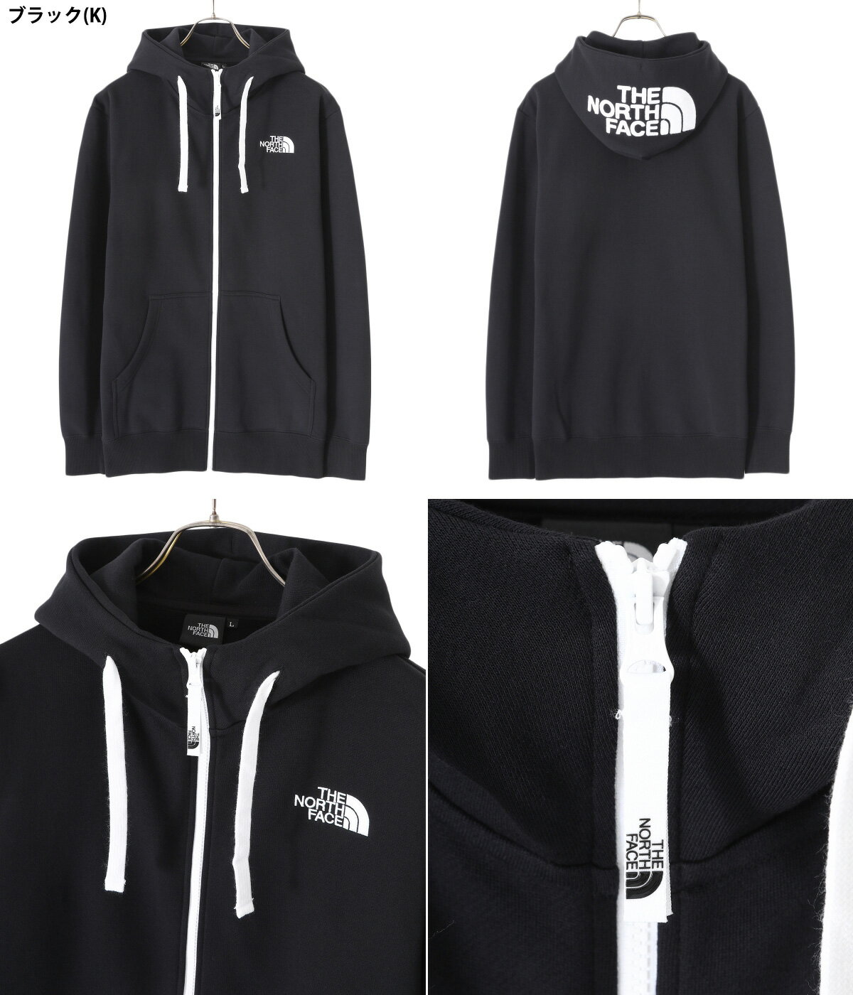 THE NORTH FACE / ザ ノースフェイス : Rearview FullZip Hoodie / 全3色 : ザ ノースフェイス リアビュー フルジップ　パーカー フーディ フーディー : NT62130【WAX】