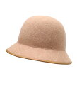 【送料無料】KIJIMA TAKAYUKI / キジマ タカユキ : 【レディース】WOOL FELT METRO HAT / 全2色 : ウール フェルト メトロ ハット 帽子 レディライク シック レトロ 上品 日本製 秋冬 ブリム 牛革 定番 ベージュ ブラック ギフト : W-222727【ANN】