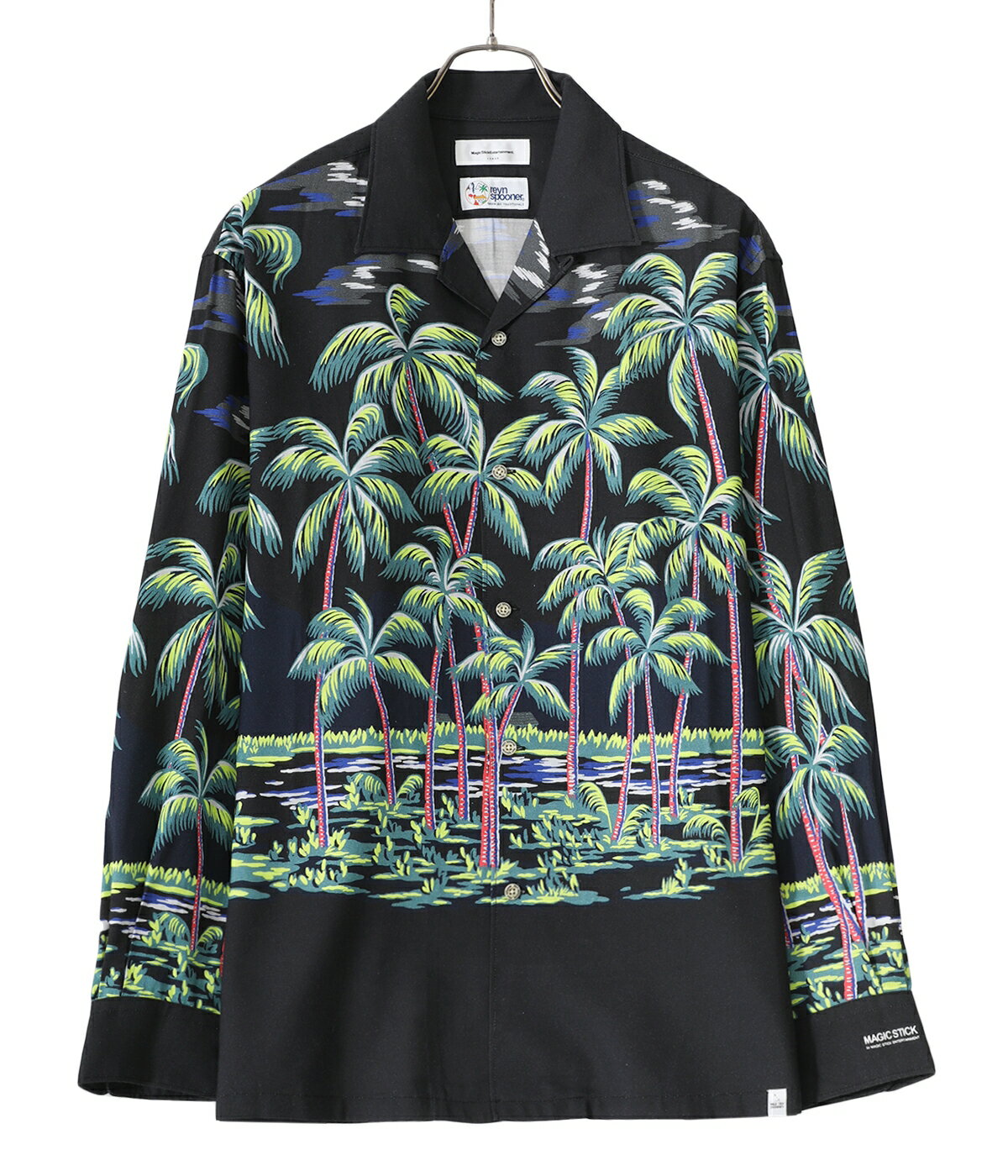 [SALE]MAGIC STICK : DK PALMS HAWAIIAN SHIRT BY REYN SPOONER : 23SS-MS1...
