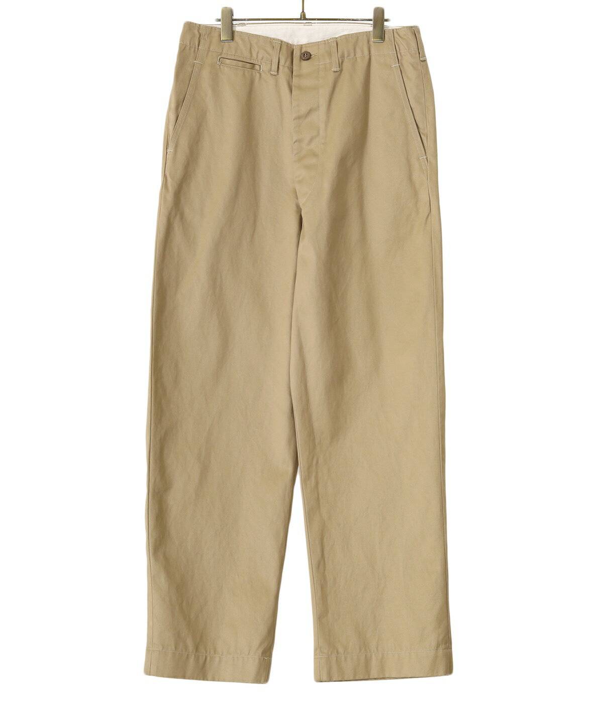 orSlow / オアスロウ : VINTAGE FIT ARMY TROUSERS(UNISEX) : ヴィンテージ フィット アーミー トラウザー チノパン ミリタリー アメリカ軍 軍パン 軍チノ メンズ : 03-V5361-40【STD】のサムネイル