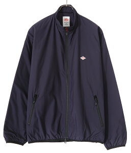 DANTON / ダントン : STAND COLLAR BLOUSON : スタンドカラー ブルゾン ジャケット アウター ジャンパー 中綿 ジップ パイピング インサレーション 静電防止 ゆったりシルエット ダークネイビー ポリエステル 軽量 断熱 : DT-A0185MPT【STD】