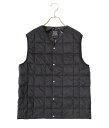 TAION / タイオン : V NECK BUTTON DOWN VEST M