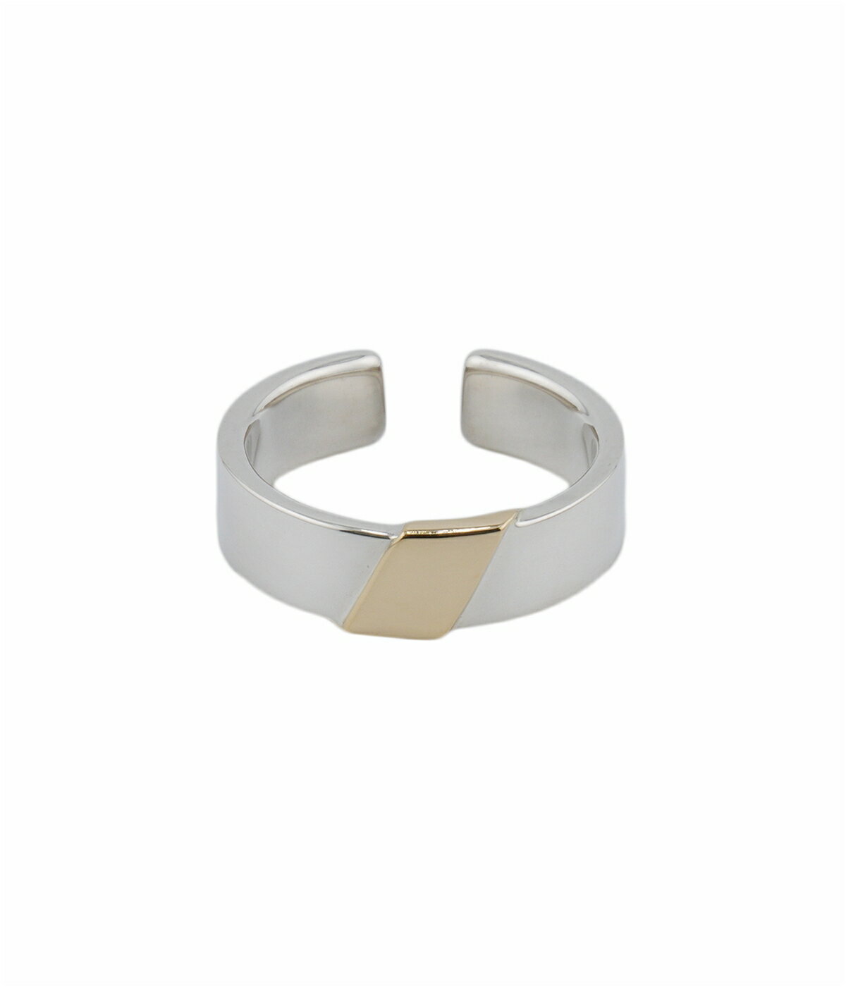 Garden of eden / ガーデンオブエデン : vermeil slash ring（L） : シルバー925 9Kゴールド アクセサリー 指輪 : 23AW007【NOA】