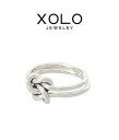 XOLO JEWELRY / V WG[ : Double Knot Ring Small : _u mbg O X[ Vo[ nhCh Mtg v[g d˕t SILVER925 Y w : XOR028yREAzy}փRpNgz