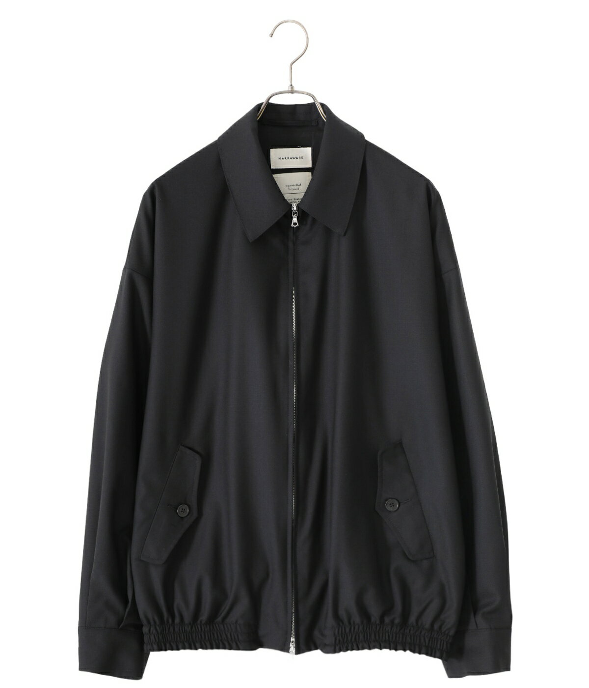 MARKAWARE / }[JEFA : WIDE SPORTS JACKET / S2F : Ch X|[c WPbg u] Y AE^[  ʋC VGbg ZbgAbv: A23A-07BL01CyMUSz