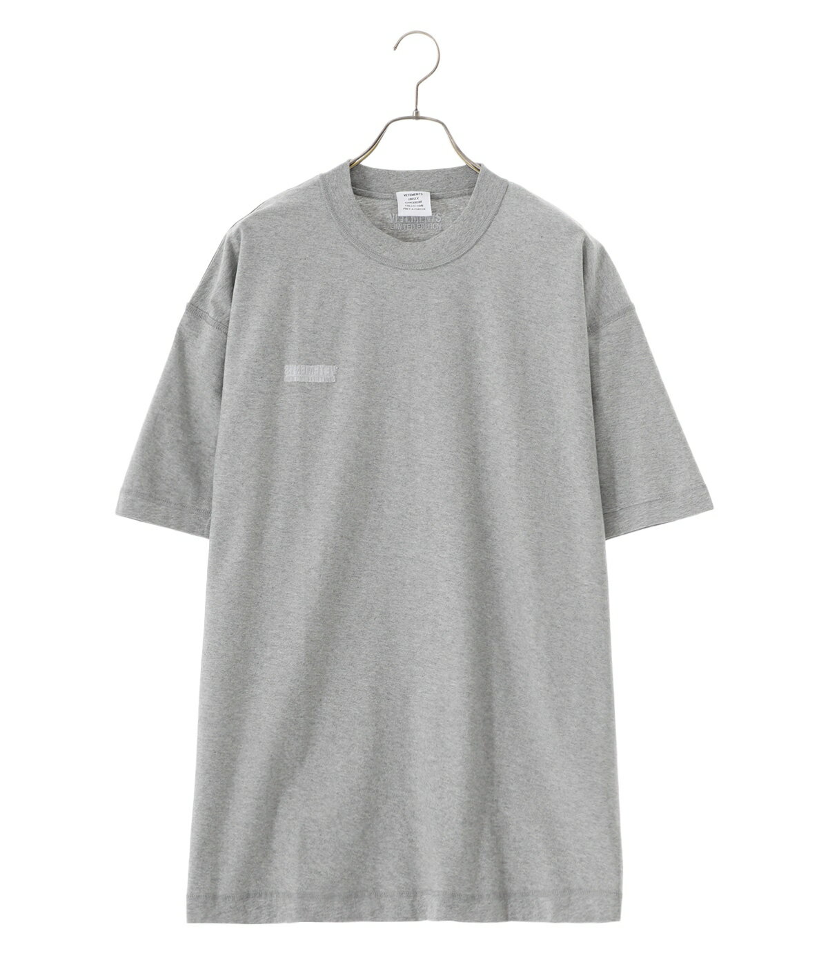 [SALE]VETEMENTS : ALL GREY INSIDE-OUT T-SHIRT : UE63TR100S [RIP][D]