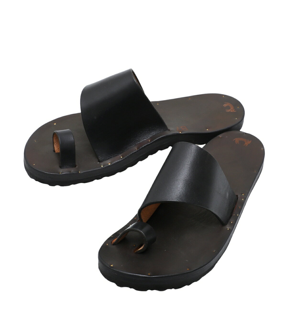 【送料無料】Jutta Neumann / ユッタ ニューマン : 【レディース】ALICE-BIRKEN SOLE ROUND TOE : アリス ビルケンソール ラウンド トゥー サンダル レザー レザーサンダル ダークブラウン 西部開拓時代 サンフランシスコ 伝統的 : ALICE-SANDAL-W【ANN】