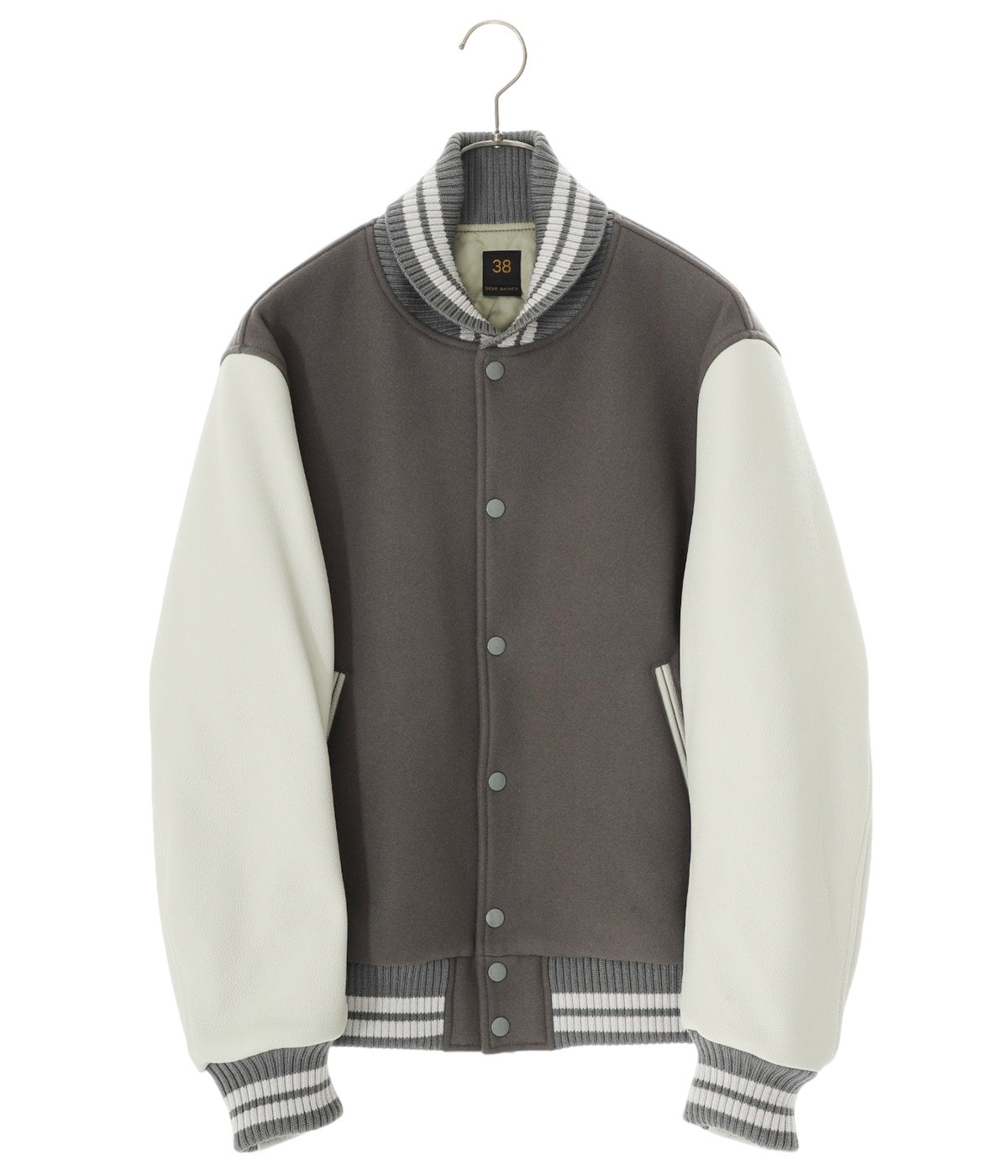 Scye / TC x[VbNX : yfB[XzSuper140 Wool Melton Varsity Jacket : X[p[140E[g@[VeBWPbg ꂢ Vv l J[tU[ uE O[ AE^[ tH[} : 5723-63500yDEAz