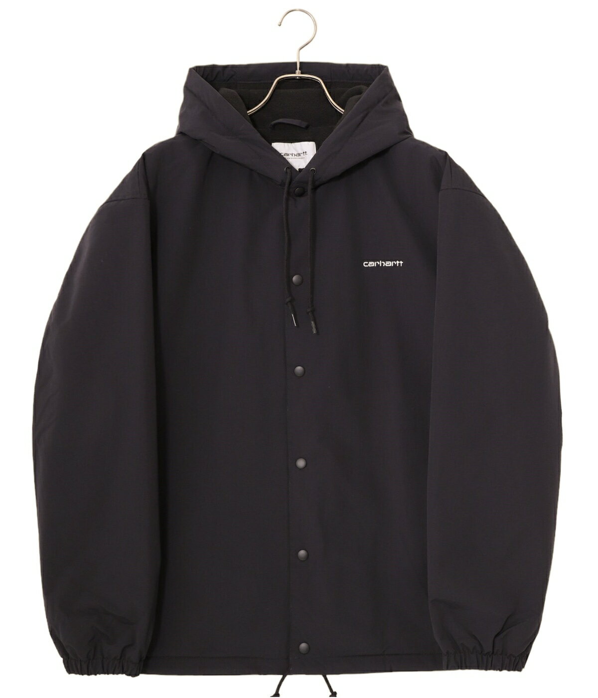 Carhartt WIP / カーハート ワークインプログレス : HOODED COACH JACKET : フーデッド コーチ ジャケット コーチジャケット メンズ ブラック 秋冬 : I032247【NOA】