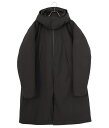 DESCENTE ALLTERRAIN / デサントオルテライン (水沢ダウン) : MIZUSAWA INVISIBLE DOWN COAT “INV-04“ : ロングコート ミニマルデザイン 軽量 防水 透湿性 ジャストサイズ フード付き ビジネス カジュアル : DAMWGK35U【NOA】