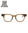 楽天ARKnetsJULIUS TART OPTICAL / ジュリアスタートオプティカル : FDR 46-22 - BROWN CRYSTAL / CLEAR - : メガネ 眼鏡 アイウェア ブライアン 肉厚 ウェリントンシェイプ ブラウン【valentine-GIFT】 【valentine-EYE WEAR】 : JTPL-005K-150HMC【COR】