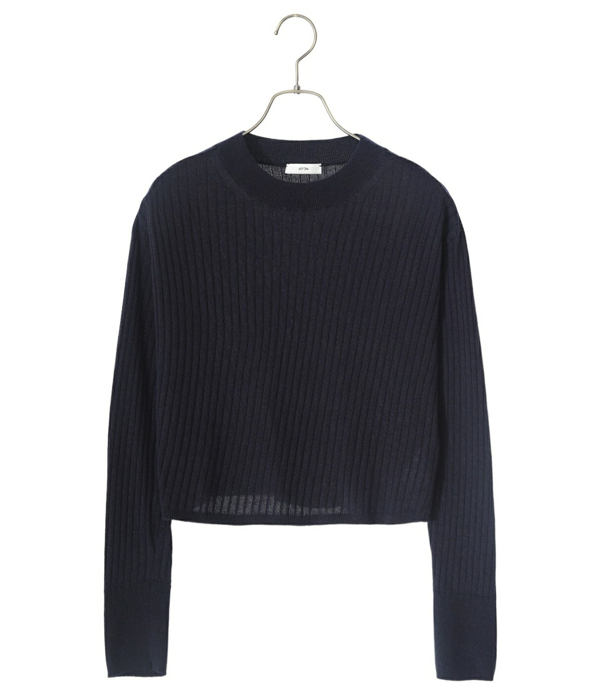 ̵ATON / ȥ : ڥǥCASHMERE SILK SPUN RIB PULLOVER : ߥ䥷륯ѥ֥ץ륪С ߥ˥å ߥ : KRAGCM0107DEA