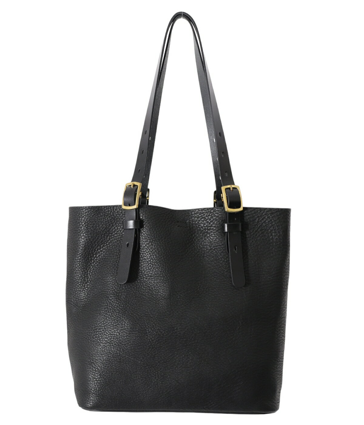 SLOW トートバッグ メンズ SLOW / スロウ : bono -buckle tote S- :ボノ バックルトート 栃木レザー バッグ 日本製 天然革 ヌメ革 トートバッグ フルベジタブルタンニン ブラック 男女併用 : 300S177L【AST】