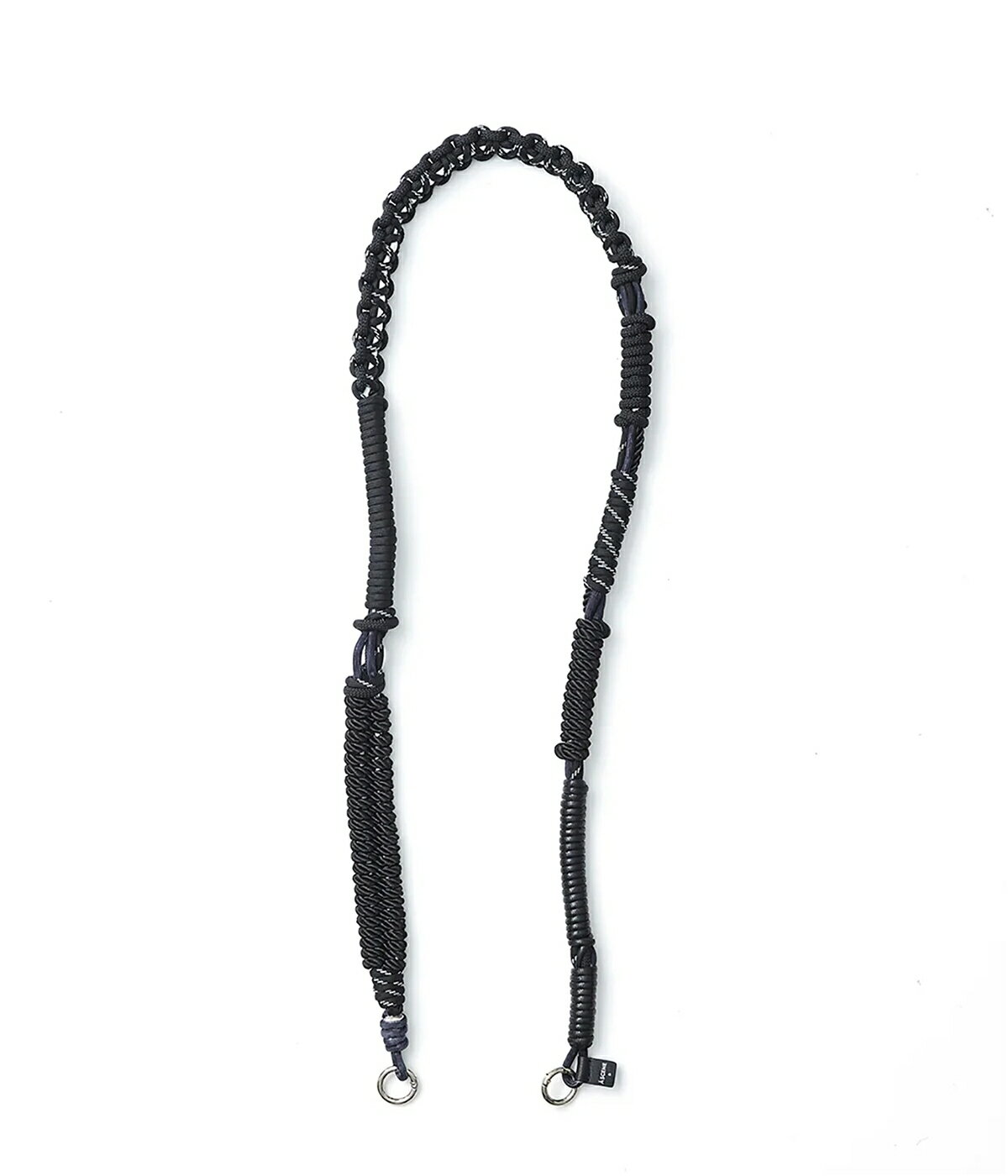 ASCENE / エーシーン : Design paracord shoulder / 全2色 : デザイン パラコード ショルダー ストラップ スマホケース カメラ バッグショルダー 編み込み ユニセックス ブラック カーキ ベージュ : AS03-002【AST】