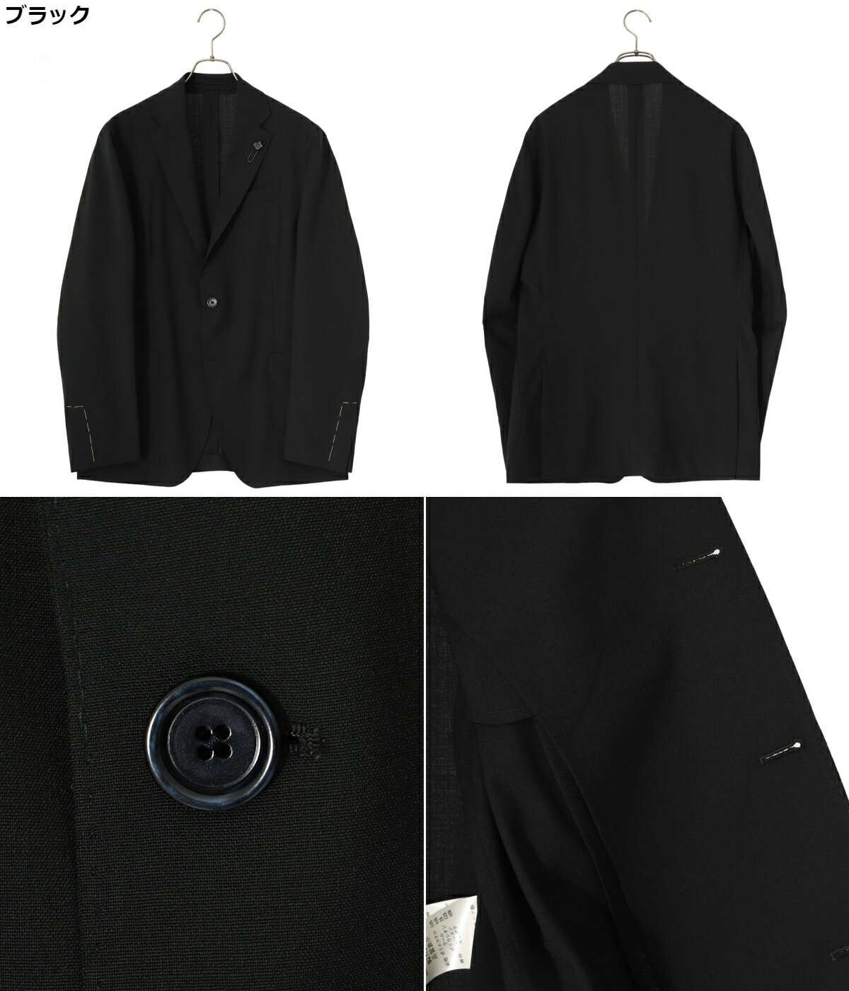 [SALE]LARDINI : EASY SUITS / technical fabric S / 全2色 : 4116-8031AQ702[MUS][BJB][U]