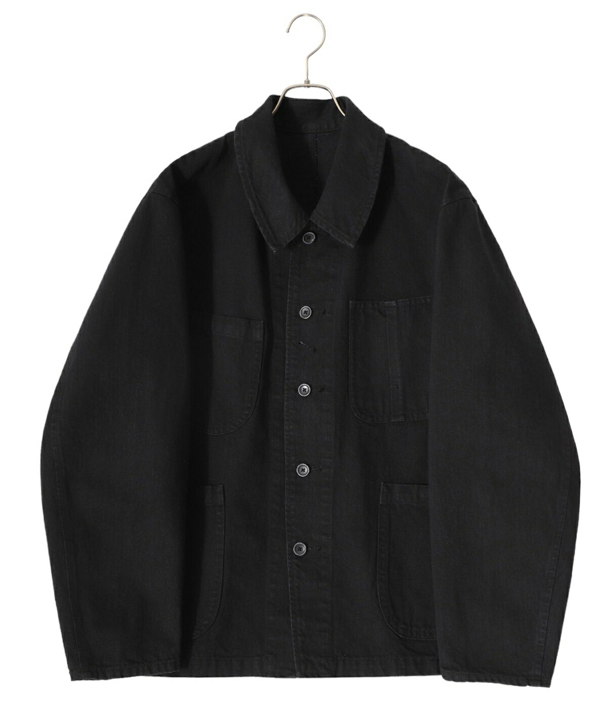 楽天ARKnets【送料無料】Porter Classic / ポータークラシック : STEINBECK DENIM FRENCH JACKET : スタインベックデニムフレンチジャケット デニムジャケット カバーオール フレンチワーク ワークジャケット セットアップ シンプル 柔らか生地 定番ウェア : PC-005-2862【COR】