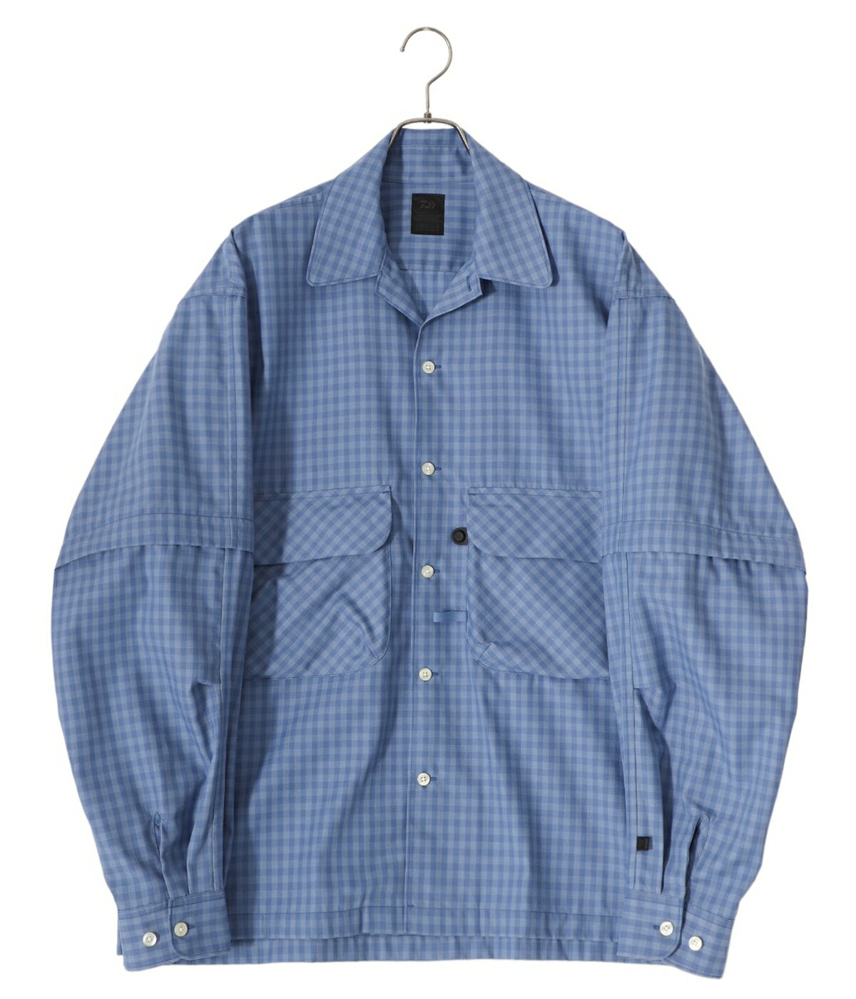 DAIWA PIER39 / ダイワ ピアサーティナイン : TECH SPORTS OPEN COLLAR SHIRTS L/S MINI PLAIDS / 全2色 : テックスポーツオープンカラーシャツロングスリーブミニプレイド ダイワピアシャツ オープンカラーシャツ 長袖 チェック : BE-90024【PIE】【REA】