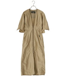 PHOTOCOPIEU / フォトコピュー : 【レディース】WASHED MILITARY DRESS(LOTTA) : PHOTOCOPIEU フォトコピュー 正規品 取扱店舗 ワンピース ドレス コットン カジュアル ウエストマーク タイト 上品 立体的シルエット : 241LTA【ANN】