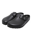 【送料無料】BIRKENSTOCK / ビルケンシュトック : Boston EXQ LENA Black(レギュラー) : ビルケンシュトック ボストン スムースレザー エクスクイジットフットベッド クロッグ 通年仕様 ハイエンドモデル 定番 通気性 耐久性 緩衝性 柔軟性 軽量 メンズ : BST-1026813【STD】